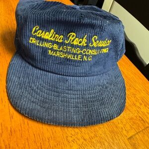 Custom vintage construction services hat